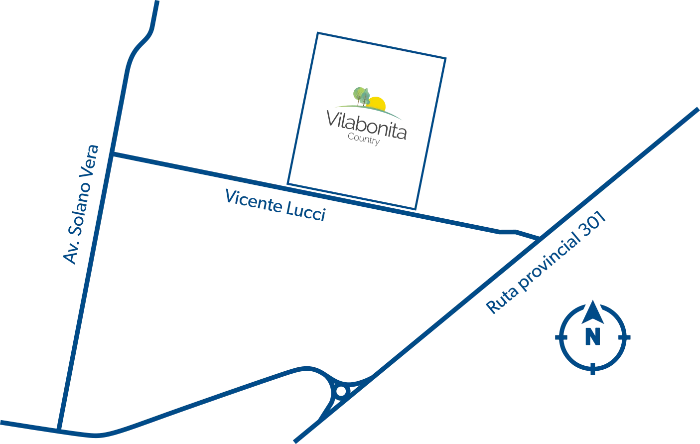 Mapa Country